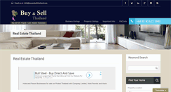 Desktop Screenshot of buyandsellthailand.com